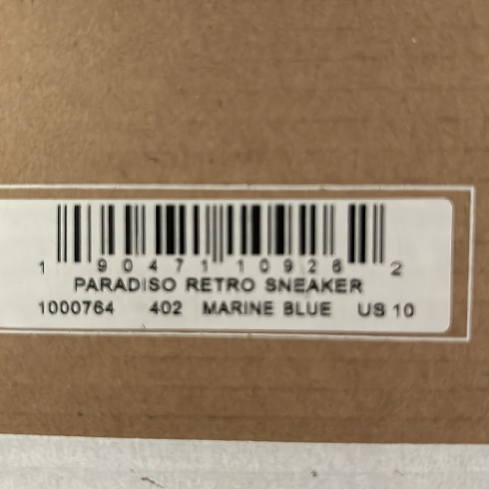 New Soludos Paradiso retro sneakers in marine blue size 10, 40.5 European size. - Picture 8 of 8